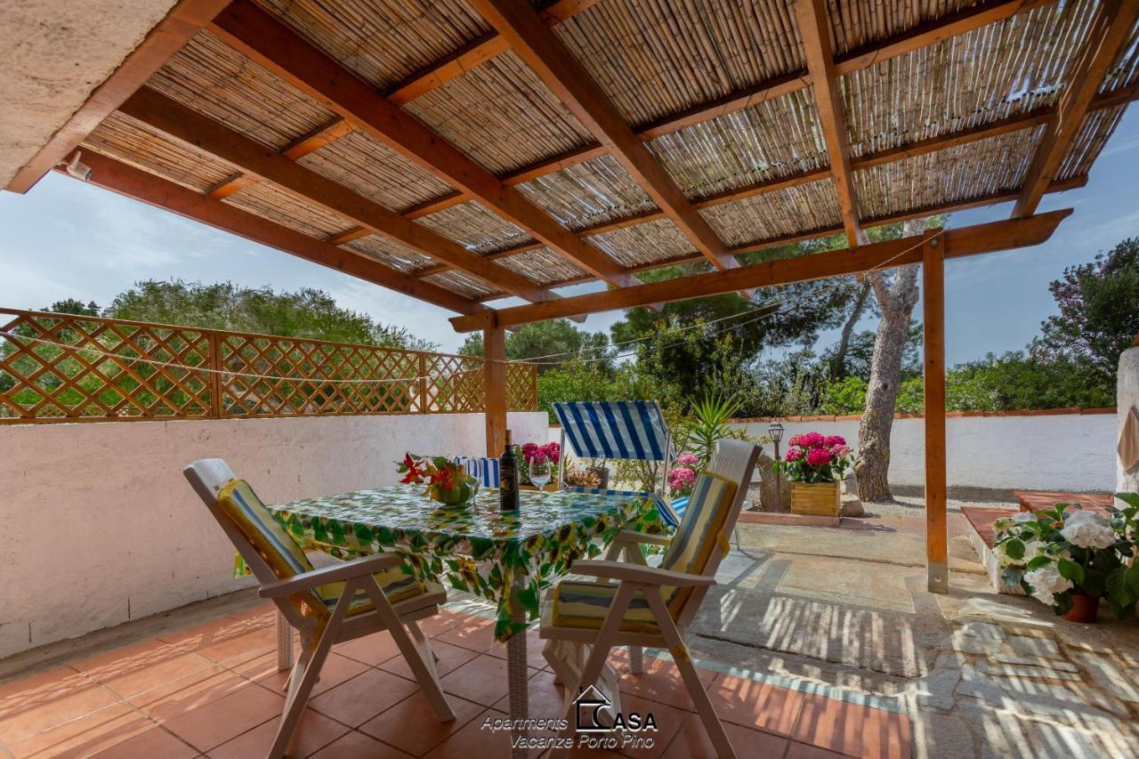 Apartments Casa Vacanze Porto Pino Exterior foto